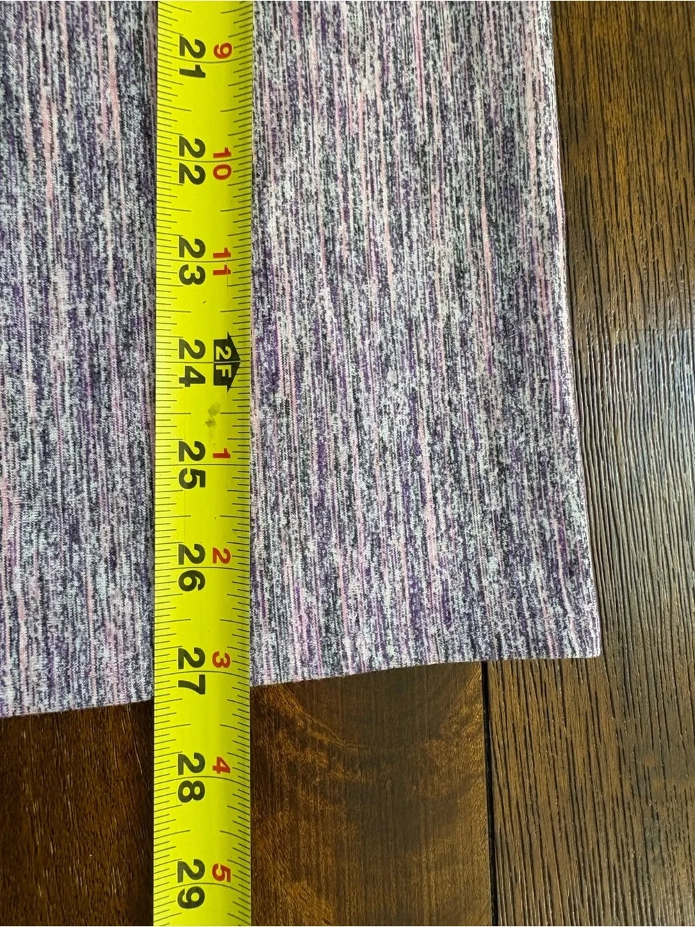 Lululemon Vinyasa Scarf Rulu Space Dye Camo Tender Violet Black Grape Snap Wrap